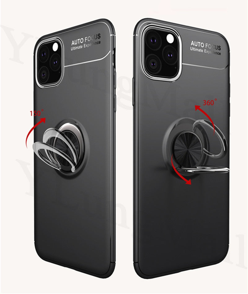 Luxury Finger Magnetic Bracket Case Cover for iPhone 11 | 11 Pro | Max