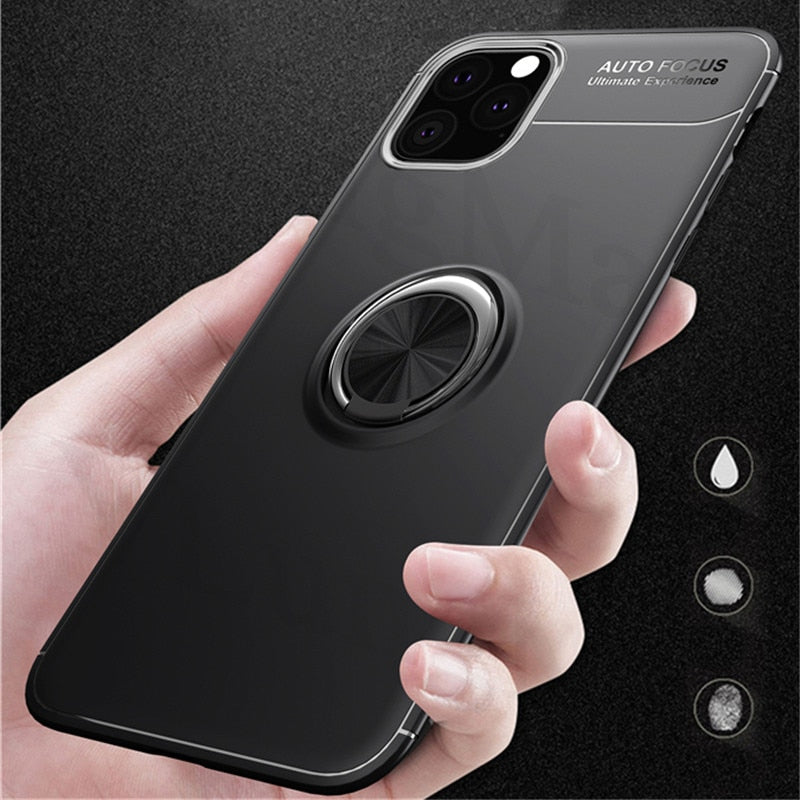 Luxury Finger Magnetic Bracket Case Cover for iPhone 11 | 11 Pro | Max