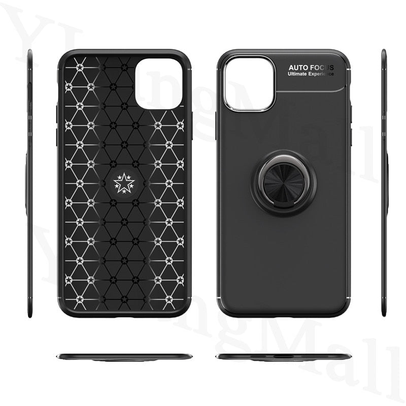 Luxury Finger Magnetic Bracket Case Cover for iPhone 11 | 11 Pro | Max