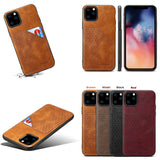 Luxury Leather Card Holder Case Cover for iPhone 11 | 11 Pro | Max