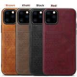 Luxury Leather Card Holder Case Cover for iPhone 11 | 11 Pro | Max