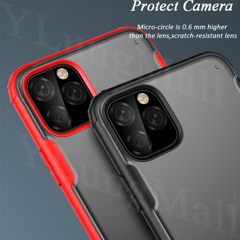 Pro-Armor Shockproof Soft Case & Cover for iPhone 11 | 11 Pro | Max | X | XS | Xr