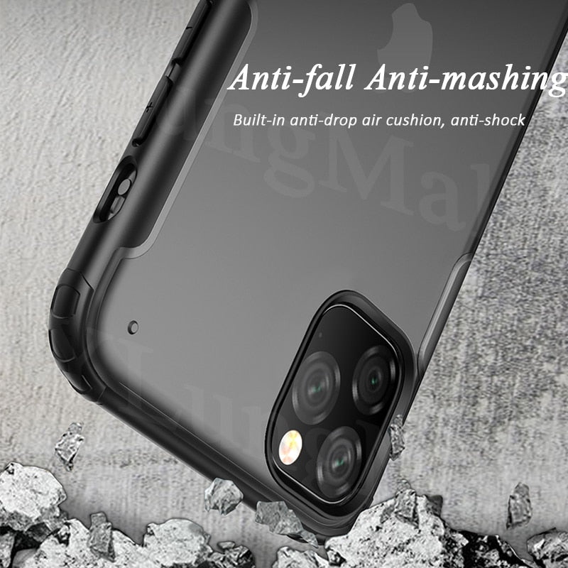 Pro-Armor Shockproof Soft Case & Cover for iPhone 11 | 11 Pro | Max | X | XS | Xr