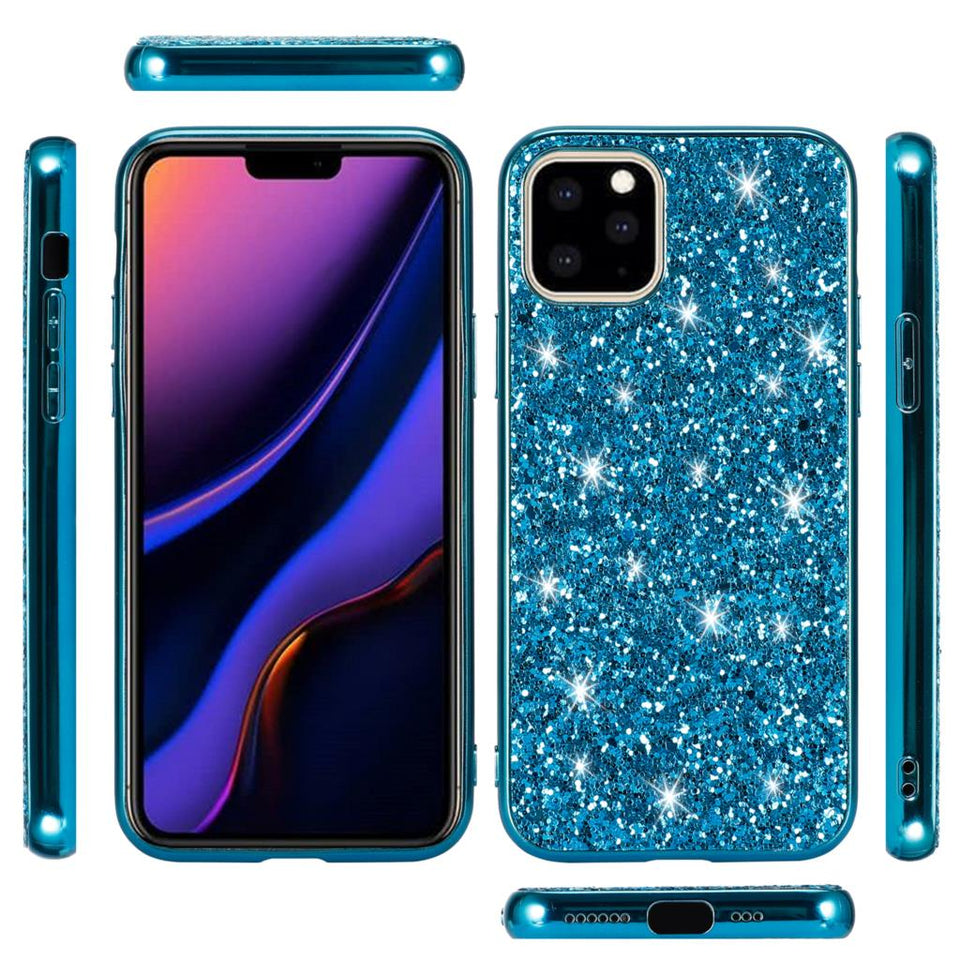 Luxury Hard Shining Glitter Slim Back Cover Case for iPhone 11 | 11 Pro | Max