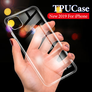 Premium Crystal Clear Soft Silicone Case & Cover for iPhone 11 | 11 Pro | Max | X | XS | Xr