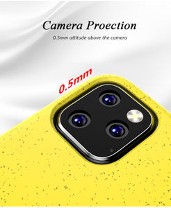 KEYSION Silicone Grains Soft Luxury Case & Cover for iPhone 11 | 11 Pro | Max