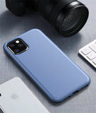 KEYSION Silicone Grains Soft Luxury Case & Cover for iPhone 11 | 11 Pro | Max