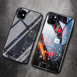 Auroras Explorer Painted Tempered Glass Silicon Case for iPhone 11 | 11 Pro | Max