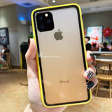 Ultra Thin Gradient Transparent  Case for iPhone 11 Case Acrylic Glass Cover for For IPhone XI XIR XS MAX 2019 Back Coque Cover