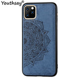 Luxury Cloth Fabric Anti-knock Case For iPhone 11 Cover For iPhone 11 2019 Case 6.1" Youthsay