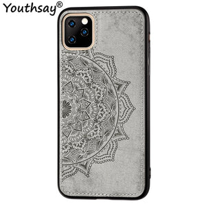 Luxury Cloth Fabric Anti-knock Case For iPhone 11 Cover For iPhone 11 2019 Case 6.1" Youthsay