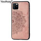 Luxury Cloth Fabric Anti-knock Case For iPhone 11 Cover For iPhone 11 2019 Case 6.1" Youthsay