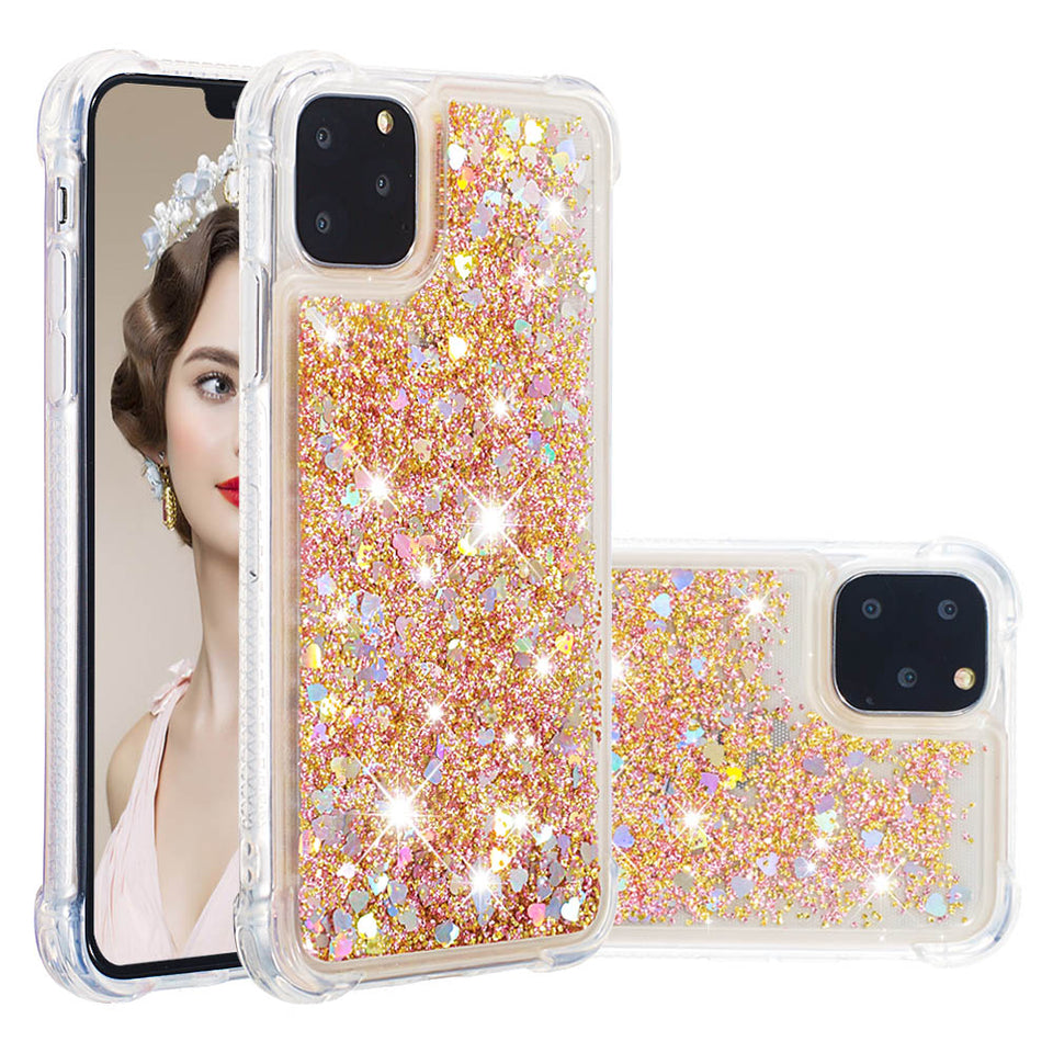 Luxury Liquid Glitter Quicksand Silicone Case For iPhone 11 | 11 Pro | Max