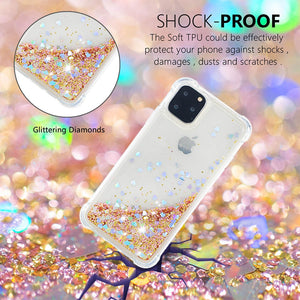 Luxury Liquid Glitter Quicksand Silicone Case For iPhone 11 | 11 Pro | Max