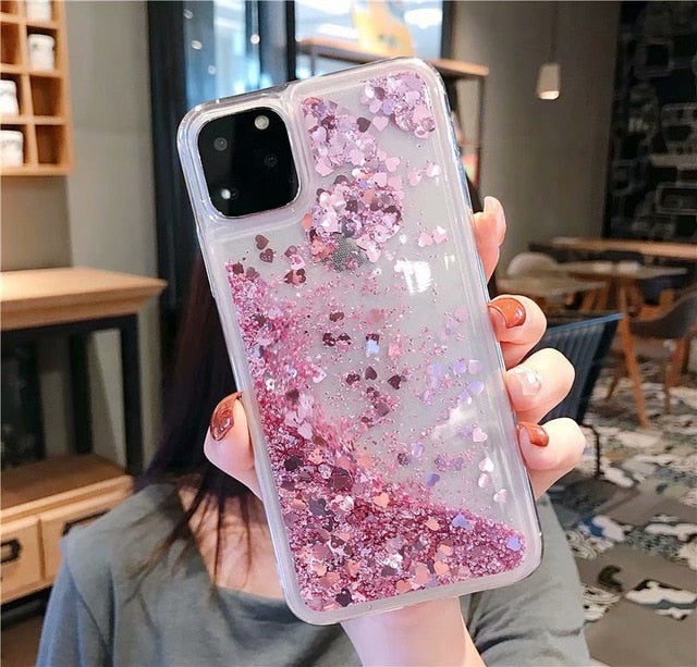 Premium Luxury Glitter Liquid Quicksand Star Case For iPhone 11 | 11 Pro | Max