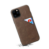 Luxury Leather Card Holder Case Cover for iPhone 11 | 11 Pro | Max