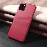 KEYSION  PU Leather Phone Case For iPhone 11 2019 Case With Wallet Card Slots Back Capa For iPhone XI XI Max XR2 Fundas New 11