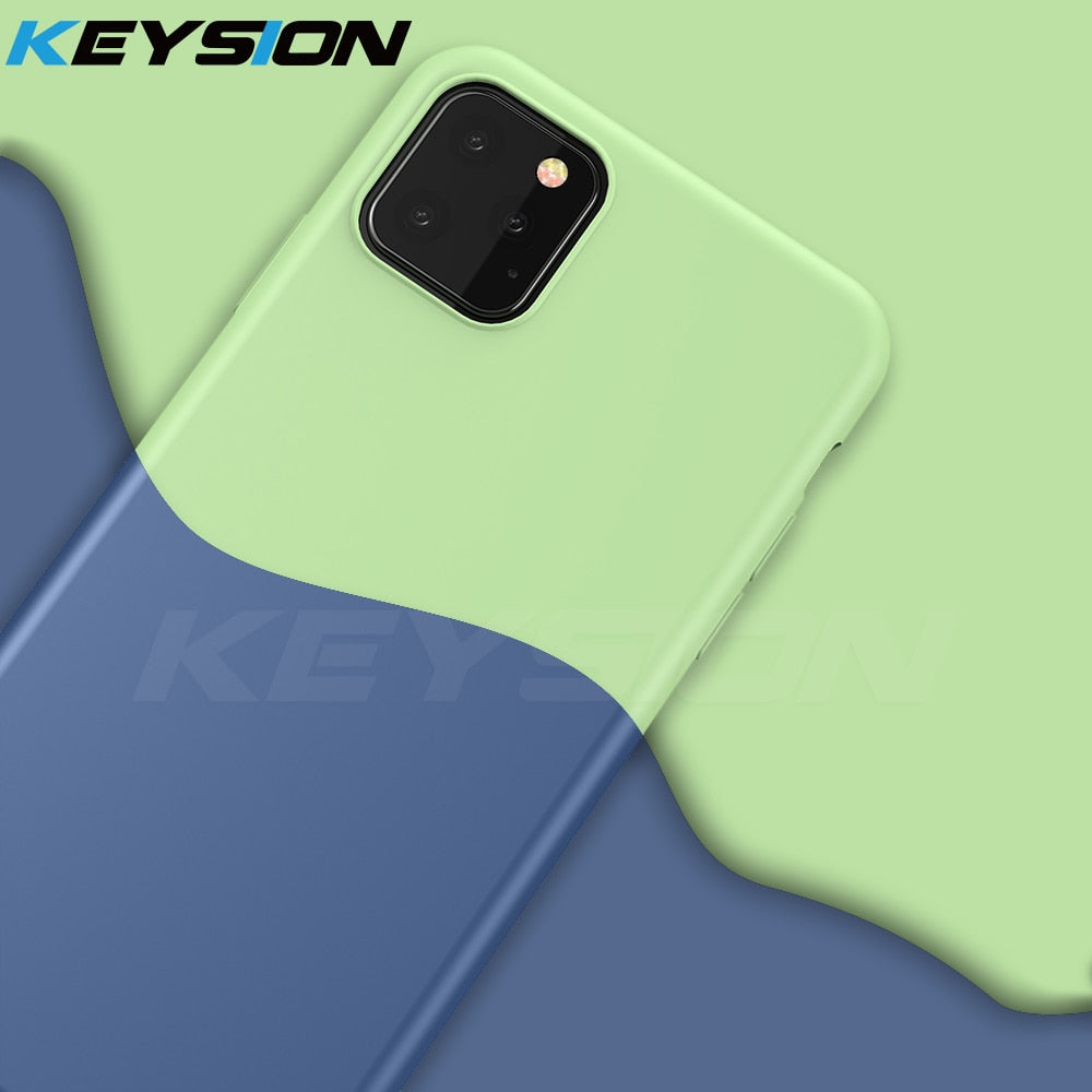 KEYSION Liquid Silicone Shockproof Case for iPhone 11 | 11 Pro | Max