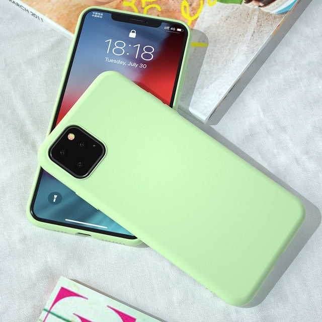 KEYSION Liquid Silicone Shockproof Case for iPhone 11 | 11 Pro | Max