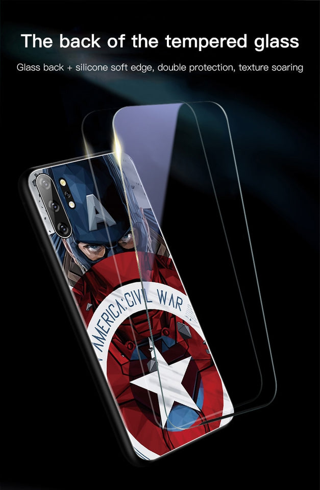 Captain America Case for Samsung Note 10