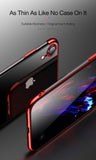 Luxury Gradient Plating Case for iPhone Xr |  XS | XS Max | Transparent Silicon Soft Cover