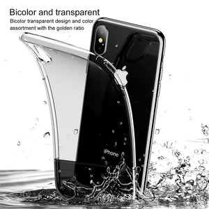 Baseus Hybrid PC + TPU Transparent Silicon Case For Apple iPhone