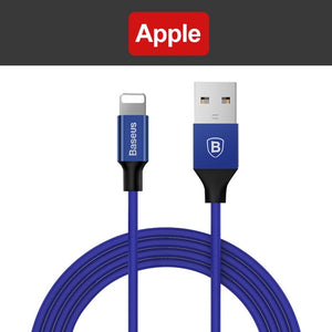 Baseus 3 in 1 Micro USB Cable For iPhone | Type C | Android