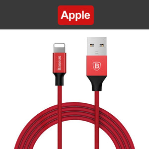 Baseus 3 in 1 Micro USB Cable For iPhone | Type C | Android