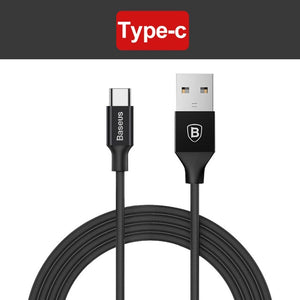 Baseus 3 in 1 Micro USB Cable For iPhone | Type C | Android