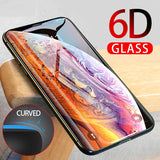 Premium 6D Curved Edge to Edge Screen Protector Glass For iPhone X | XS | Max | Xr