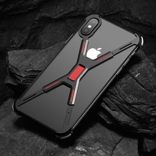 iPhone XS Max Metal Bumper Case Cover