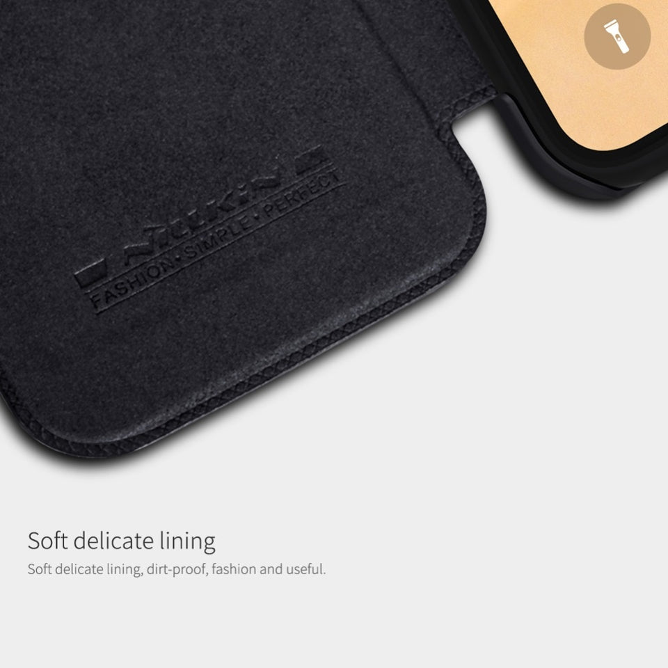 Leather Flip Case for iPhone XS Max