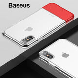 Baseus Hybrid PC + TPU Transparent Silicon Case For Apple iPhone