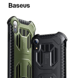 Baseus Military Armor Case For iPhone with Soft Silicone & Plastic Hybrid X, XS & XS Max