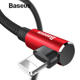 Baseus 90 Degree USB Charging Cable For IOS Apple iPhone [L Shaped]