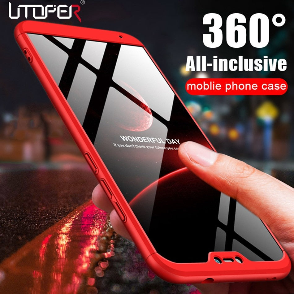 Luxury 360 Degree Full Protection Shockproof Armour Case For OnePlus 6T