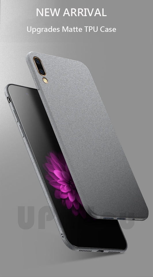 Anti Fingerprint Soft Silicone Matte Finish Ultra Slim Case Cover for Vivo V15 & V15 Pro