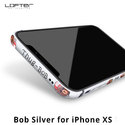 iPhone Metal Cartoon Aluminium Silicon Frame Bumper Cover / Case