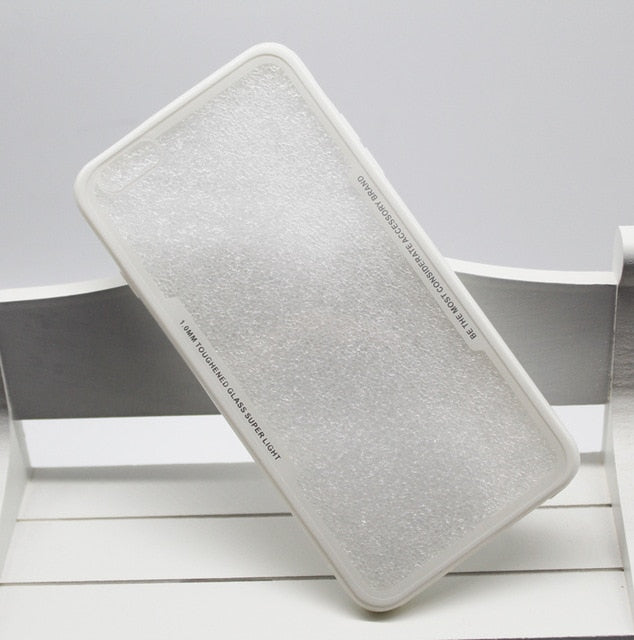 iPhone XS Tempered Glass Case