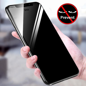 Strongest Anti Spy Privacy 3D Screen Protector For iPhone 7/8 Plus | X | XS Max | XR