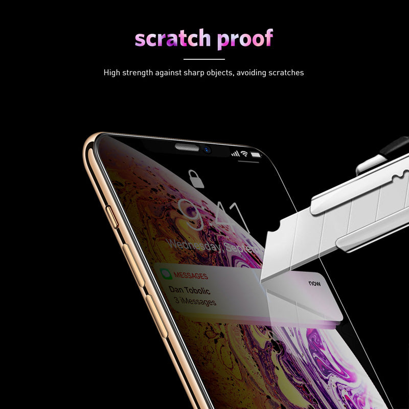 Strongest Anti Spy Privacy 3D Screen Protector For iPhone 7/8 Plus | X | XS Max | XR