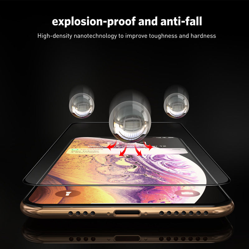 Strongest Anti Spy Privacy 3D Screen Protector For iPhone 7/8 Plus | X | XS Max | XR