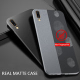 Anti Fingerprint Soft Silicone Matte Finish Ultra Slim Case Cover for Vivo V15 & V15 Pro