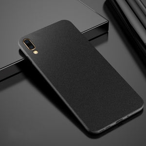 Anti Fingerprint Soft Silicone Matte Finish Ultra Slim Case Cover for Vivo V15 & V15 Pro