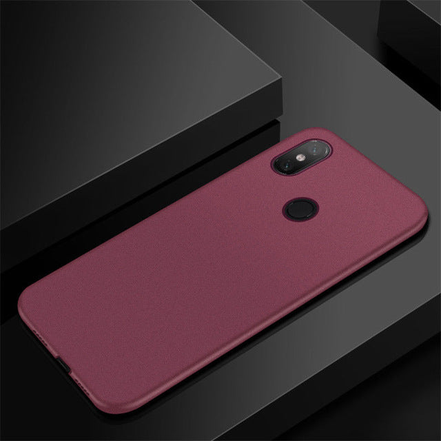 Anti Fingerprint Soft Silicone Matte Finish Ultra Slim Case Cover for Vivo V15 & V15 Pro