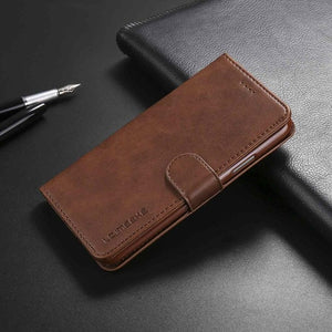 Luxury Leather Flip Case with Card Holder Wallet Case For iPhone X | XS Max | Xr