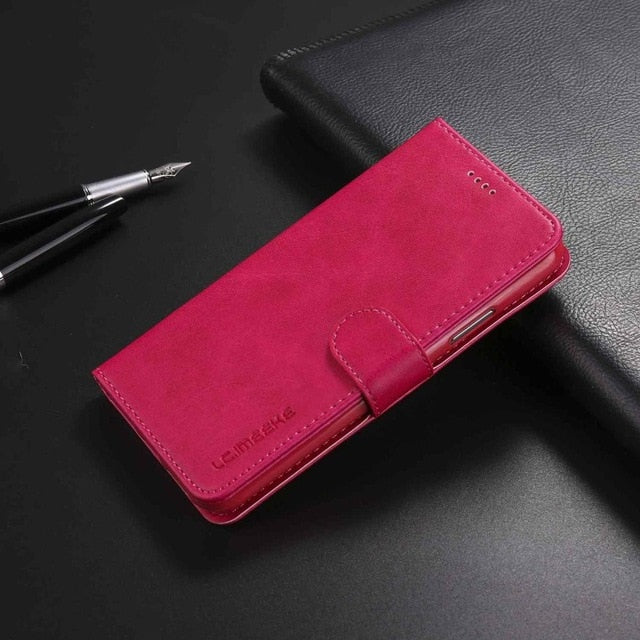 Luxury Leather Flip Case with Card Holder Wallet Case For iPhone X | XS Max | Xr