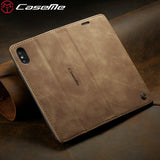 CaseMe Leather Magnetic Credit Card Wallet Case For iPhone 7 | 8 | Plus | X | XS Max | Xr