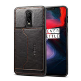 Oneplus 6 | 6T | 7 Horse Retro Magnetic Leather Wallet Holder Case | Cover