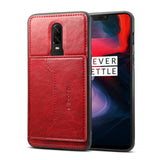 Oneplus 6 | 6T | 7 Horse Retro Magnetic Leather Wallet Holder Case | Cover